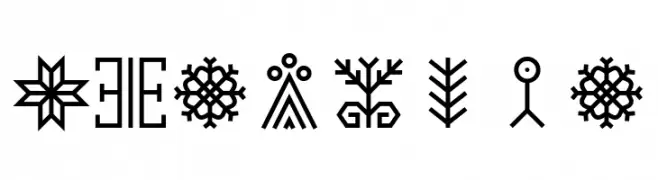 Auseklis  font caratteri gratis