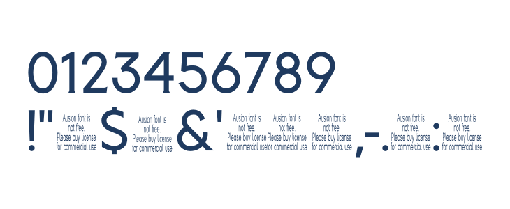 Ausion Personal Use Extra Other Characters