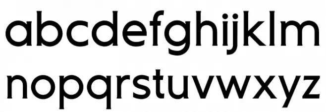 Ausion Personal Use Extra Schriftart Kleinbuchstaben