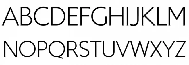 Ausion Personal Use Light Schriftart Groß