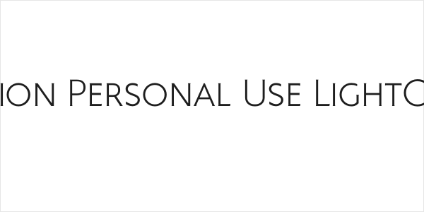 Ausion Personal Use LightCAPS Logo
