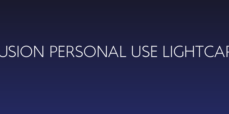 Ausion Personal Use LightCAPS Social Header