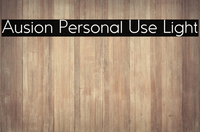 Ausion Personal Use Light Example 2