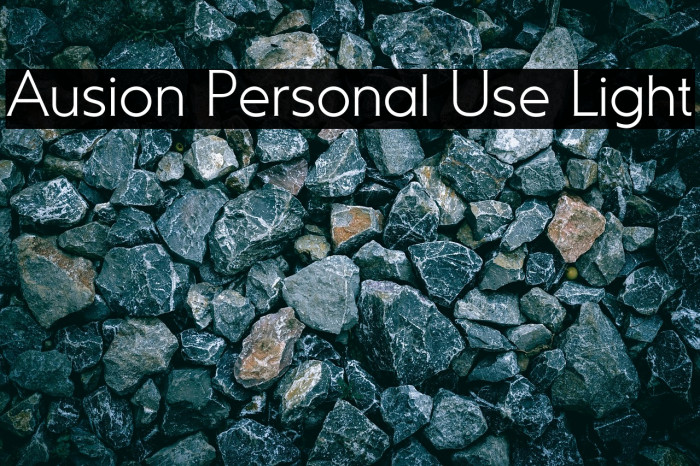 Ausion Personal Use Light Example 3