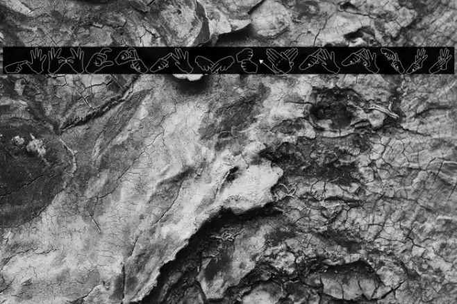 AuslanFingerSpelling Font examples