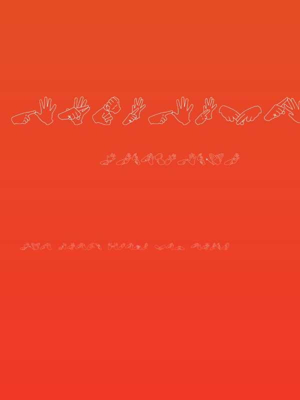 AuslanFingerSpelling Poster