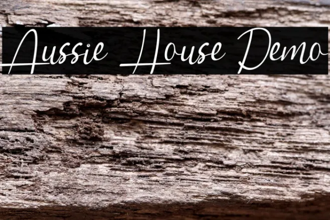 Aussie House Demo Example 2