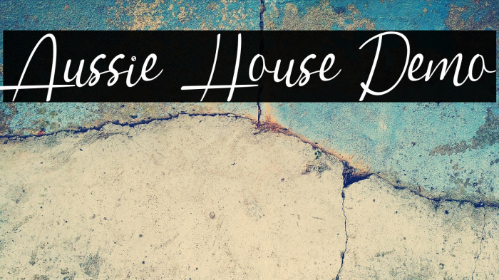 Aussie House Demo Example 3