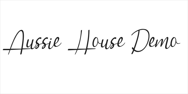 Aussie House Demo Logo
