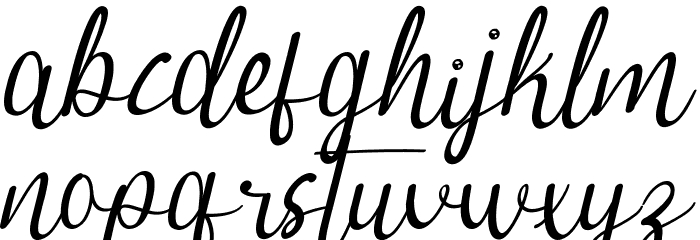 Aussie House Demo Font LOWERCASE