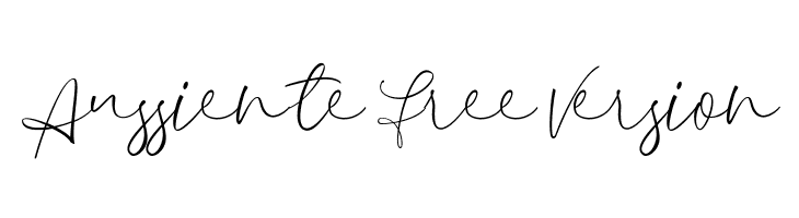 Aussiente Free Version  Free Fonts Download