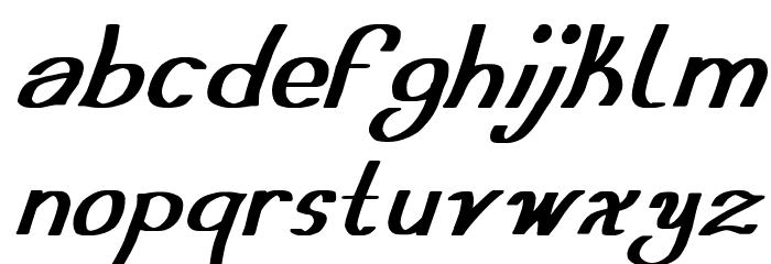 Austera Simple tfb Font LOWERCASE