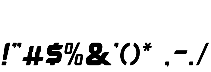 Austere Font OTHER CHARS