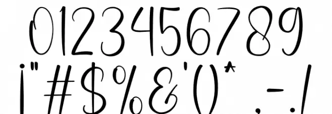 Austerlin Шрифта ДРУГИЕ символов