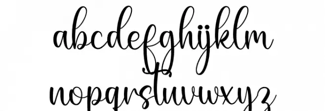 Austerlin 字体 小写