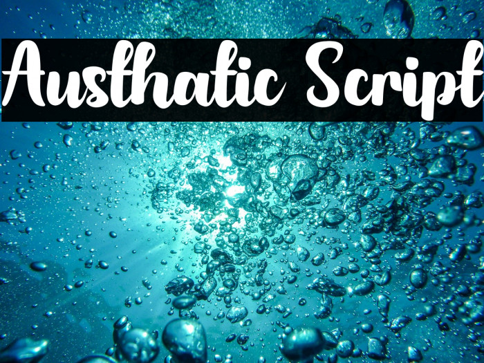 Austhatic Script Example 2