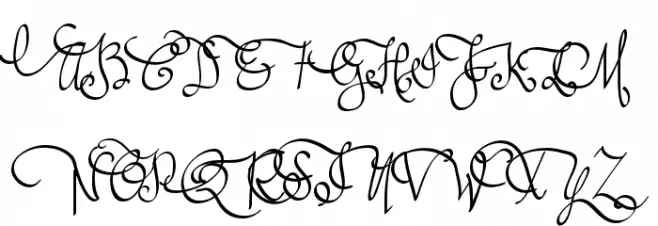 Austie Bost All My Love Fonte MAIÚSCULAS