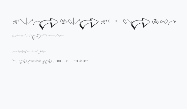 Austie Bost Arrow Mania Business Card