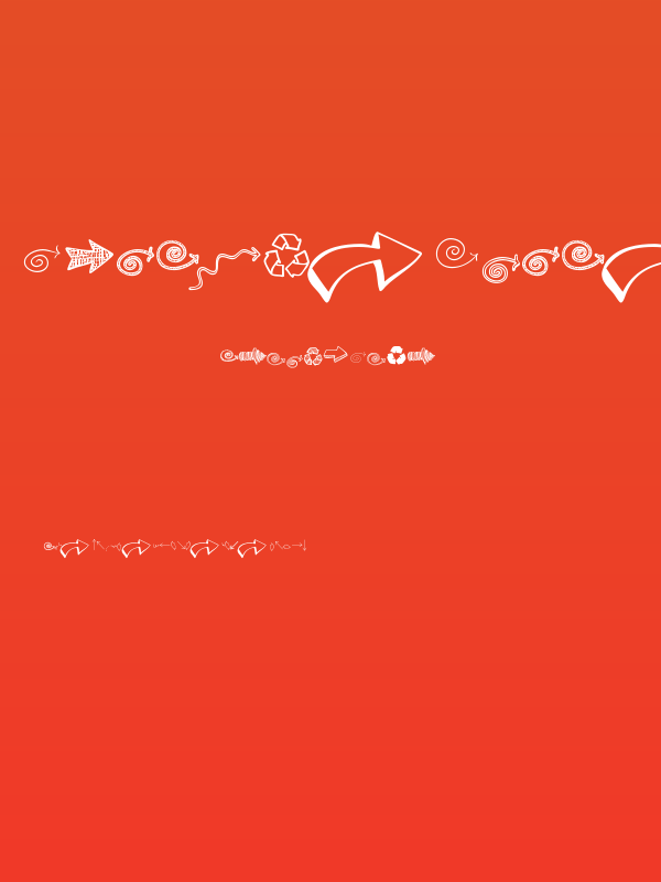 Austie Bost Arrow Mania Poster