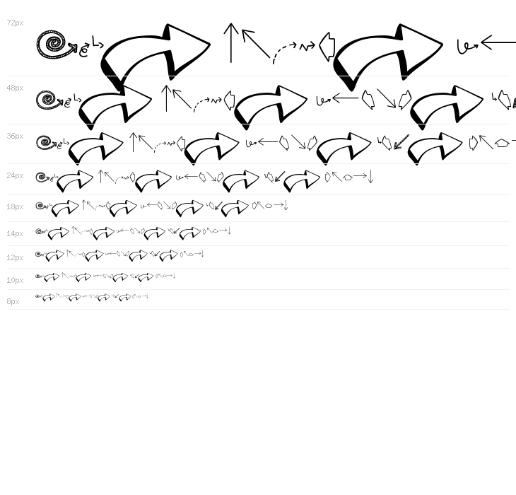 Austie Bost Arrow Mania Waterfall