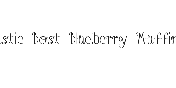 Austie Bost Blueberry Muffins Logo