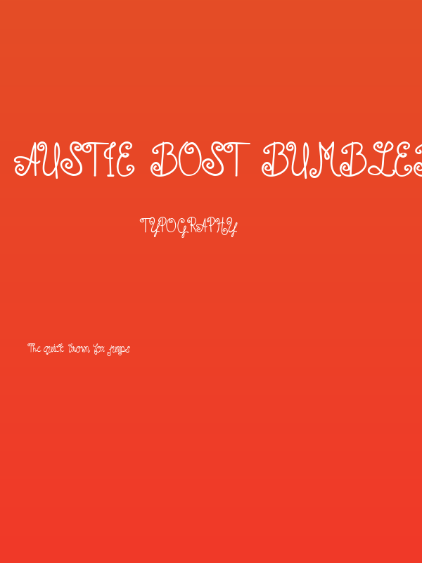 Austie Bost Bumblebee Poster