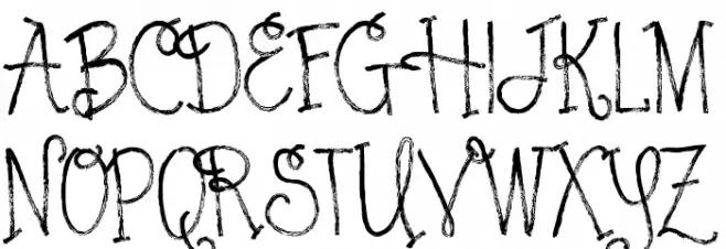 Austie Bost Cartwheels Schriftart Groß