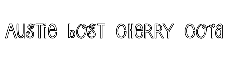 Austie Bost Cherry Cola  免费字体下载