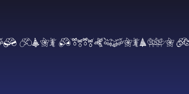 Austie Bost Christmas Doodles Social Header