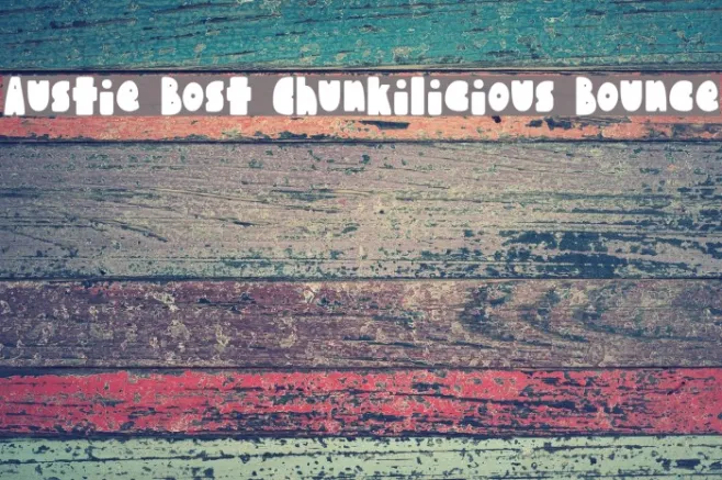 Austie Bost Chunkilicious Bounce Example 1