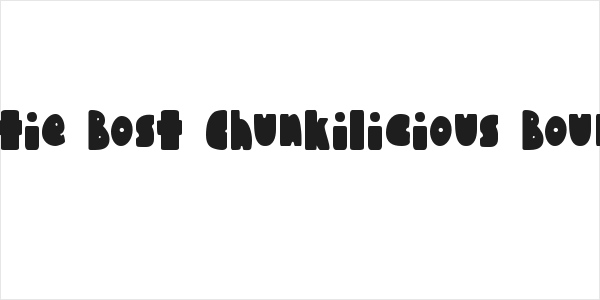 Austie Bost Chunkilicious Bounce Logo