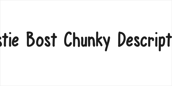 Austie Bost Chunky Description Logo