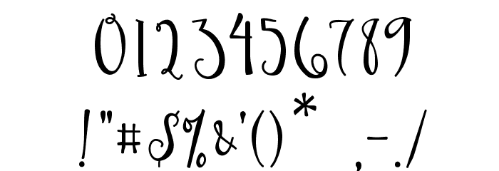 Austie Bost Dreamboat Font OTHER CHARS