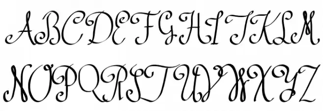 Austie Bost Dust into Diamonds Schriftart Groß