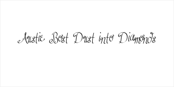 Austie Bost Dust into Diamonds Logo