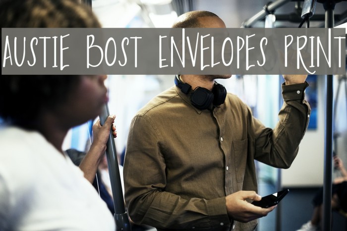 Austie Bost Envelopes Print Example 2