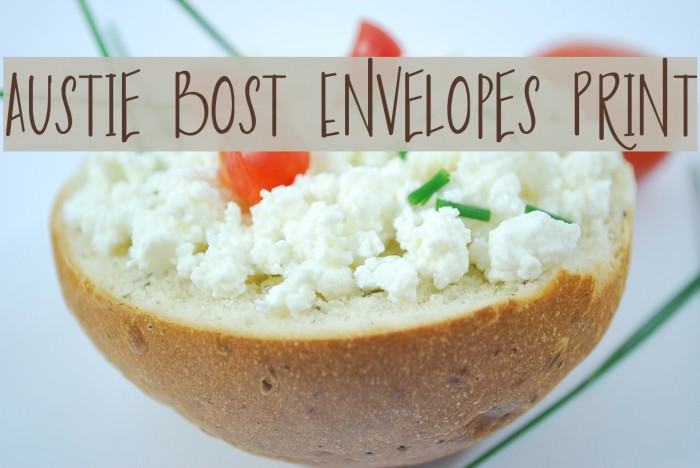 Austie Bost Envelopes Print Example 3