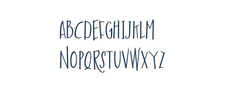 Austie Bost Envelopes Print Lowercase