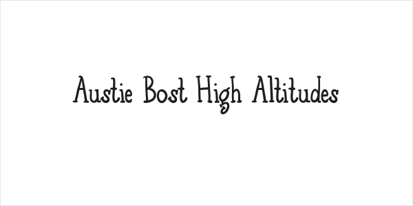 Austie Bost High Altitudes Logo