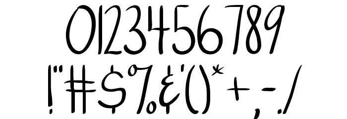 Austie Bost Hooked on a Feeling Font OTHER CHARS