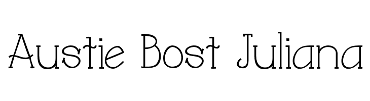 Austie Bost Juliana Font