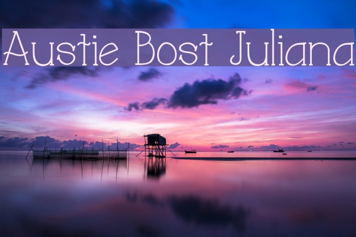 Austie Bost Juliana Font examples
