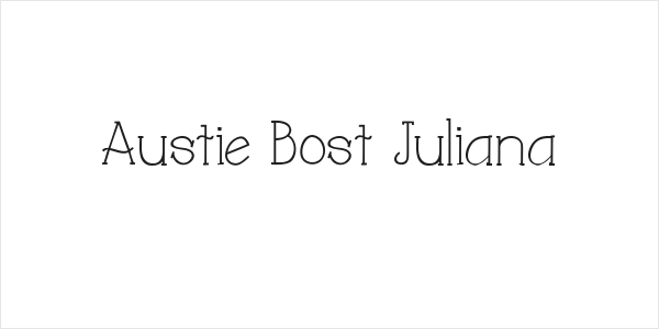 Austie Bost Juliana Logo