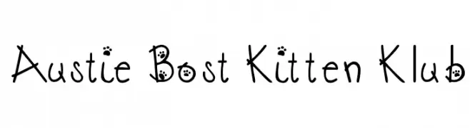 Austie Bost Kitten Klub  Fuentes Gratis Descargar