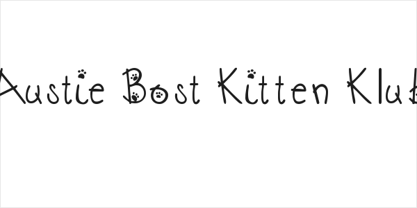Austie Bost Kitten Klub Logo