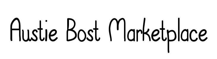 Austie Bost Marketplace Font