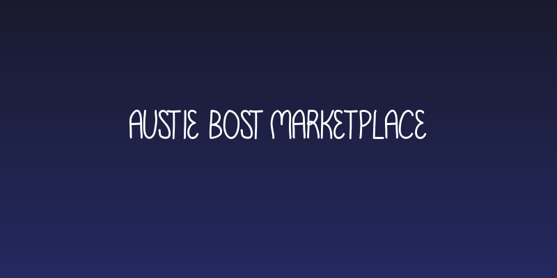 Austie Bost Marketplace Social Header