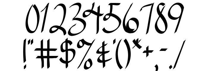 Austie Bost Matamata Font OTHER CHARS