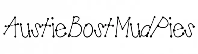 Austie Bost Mud Pies  baixar fontes gratis