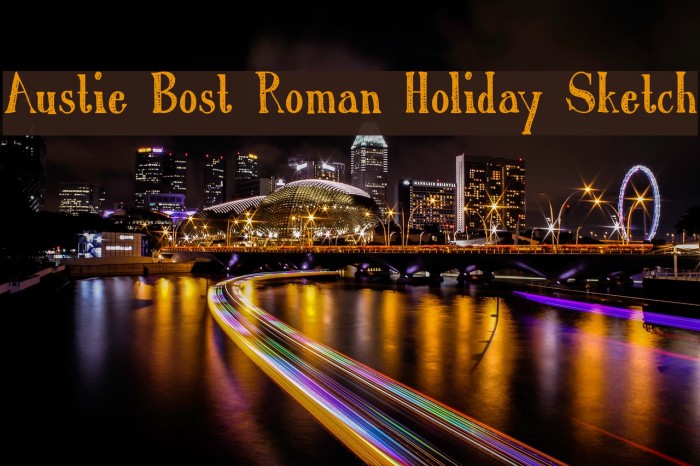 Austie Bost Roman Holiday Sketch Example 3